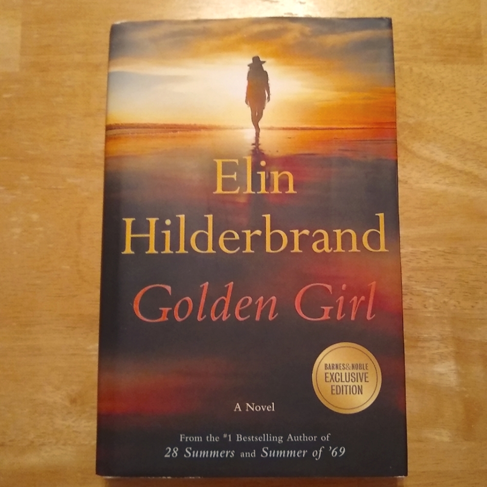 Elin Hilderbrand Golden Girl Hard Cover Fiction Novel Book Exclusive Edition